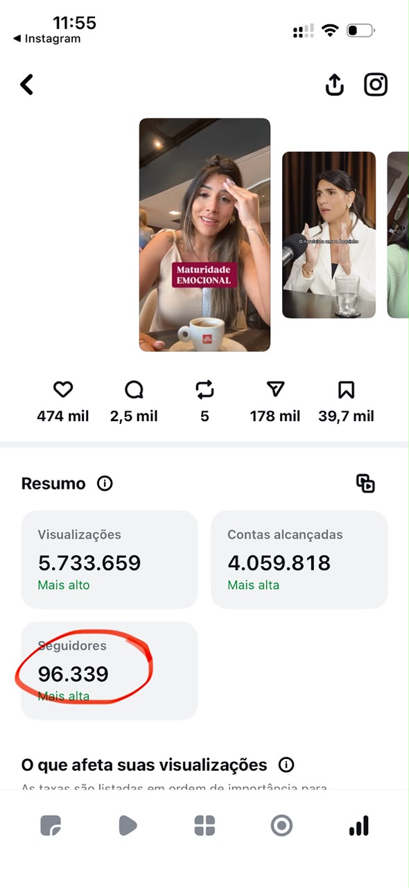Resultado Instagram