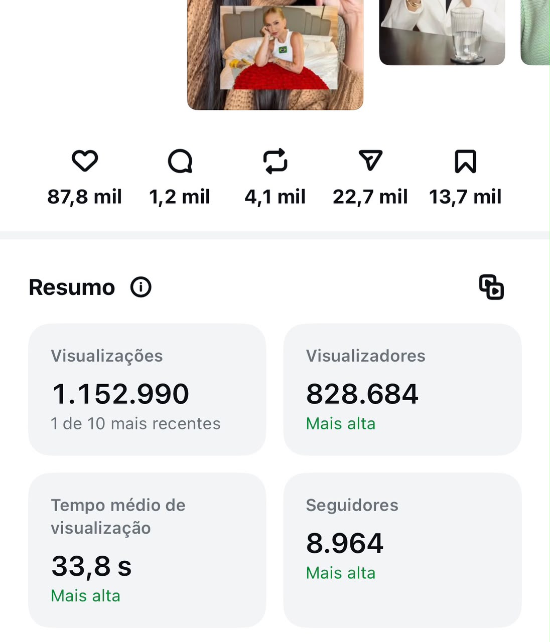 Resultado Instagram