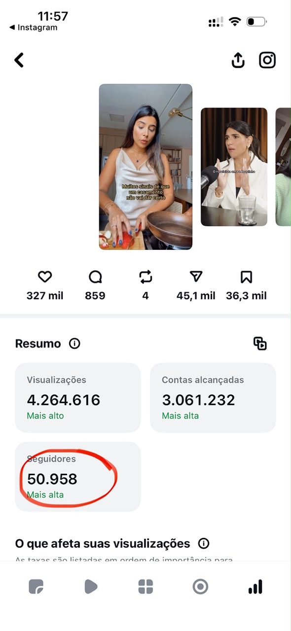 Resultado Instagram