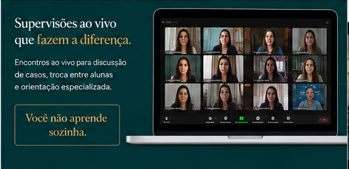Supervisões clínicas ao vivo
